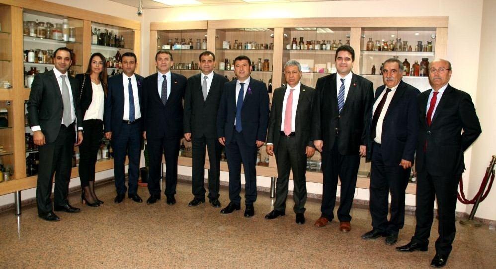 19 KASIM 2014 CHP Genel Başkan Yardımcısı Sayın Veli AĞBABA, CHP Adana İl Başkanı Sayın Orhan SÜMER, CHP Mersin İl Başkanı Sayın Ecz.