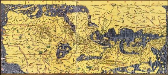 HARİTACILIK TARİHİ Ortaçağ Haritacılığı Ortaçağın sonuna doğru haritacılık alanında gelişmeler olduğu görülmektedir.