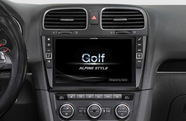 Modülü Gelişmiş Bluetooth X902D-G6 VW Golf 6 için GELİŞMİŞ UYGULAMA İSTASYONU K GOLF 6'YA
