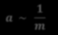 Farklı kütlelere sabit bir F kuvveti uyguladığımızda a 1, a 2, a 3,.