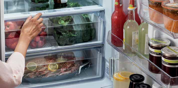 Yeni seri Hotpoint buzdolapları, Sensör Teknolojisi sayesinde, kapının açılıp kapanması gibi durumların oluşturduğu sıcaklık değişimlerini ânında algılar, gerekli düzenlemeleri otomatik bir şekilde