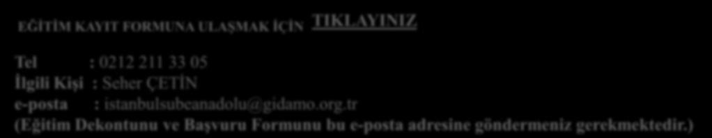 PAS 220 (ISO 22002-1) ÖNGEREKSİNİM PROGRAMLARI (GMP) EĞİTİMİ 17-18 ŞUBAT 2018