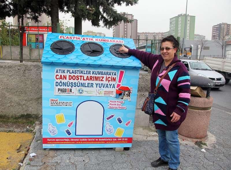 4.YUVAYA DÖNÜŞEN PLASTİKLER Ataşehir Belediyesi ile Plastik Sanayicileri Derneği (PAGDER) ortaklaşa gerçekleştirilen kampanyayla ilçe sınırları içerisindeki plastik atıklar toplanarak, park ve