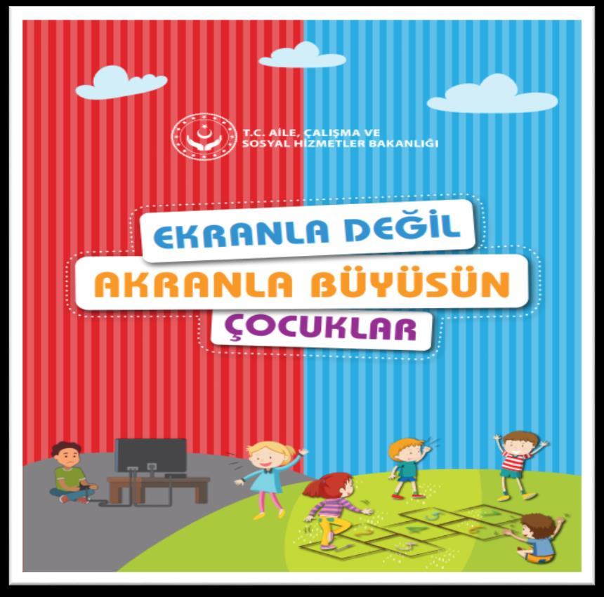 Ekranla Değil Akranla Büyüsün Çocuklar Kampanyası Çocuklarımızın dijital ve sosyal medya ortamlarındaki kontrolsüz ve kötü amaçlı yaklaşımlardan korunması, alternatif fiziksel, sosyal ve kültürel