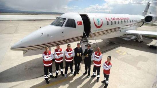 Organizasyon İmkanlar Ambulans helikopter