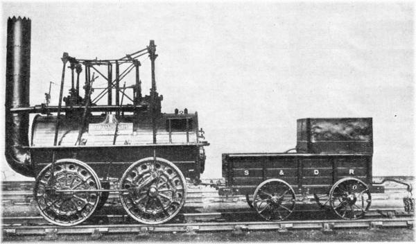 STOCKTON - DARLINGTON Demiryolu Hattı nın İlk Lokomotifi Robert Stephenson & Co.