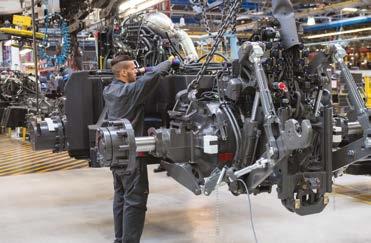 Beauvais tesisi 75-400hp arasındaki Massey Ferguson traktörlerini tasarlamakta, üretmekte ve