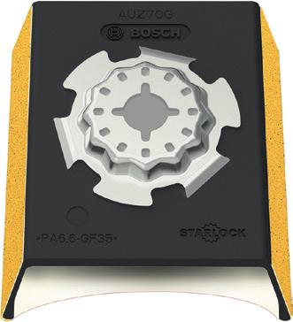 malzemelerin zımparalanması için Starlock Starlock Plus Other Multi-Cutter Profil taşlama makinesi Şunlar için uygun: Tüm Starlock (Bosch: GOP 12V-28 Professional; PMF 220 CE; PMF 250 CES), Starlock