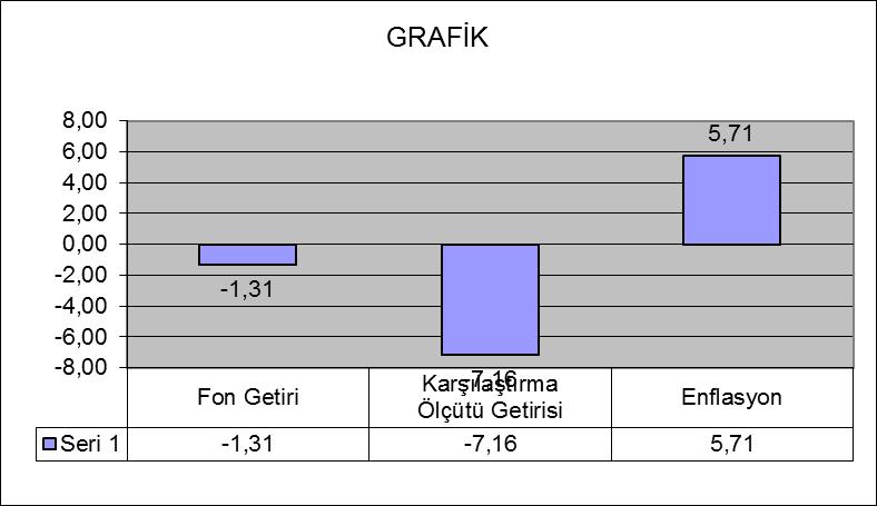 B. PERFORMANS BİLGİSİ Toplam Getiri (%) Karşılaştırma Ölçütünün Getirisi /Eşik Değer (%) Enflasyon Oranı (%) Portföyün Zaman İçinde Standart Sapması % Karşılaştırma Ölçütünün Standart Sapması Sunuma