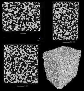 Tbilisi-Georgia (ISS2017), 2A20PB; pp:285-290. Figure 4. The computer tomography images of aluminum foam Figure 5. Compressive test result graph for aluminum foams Table 3.