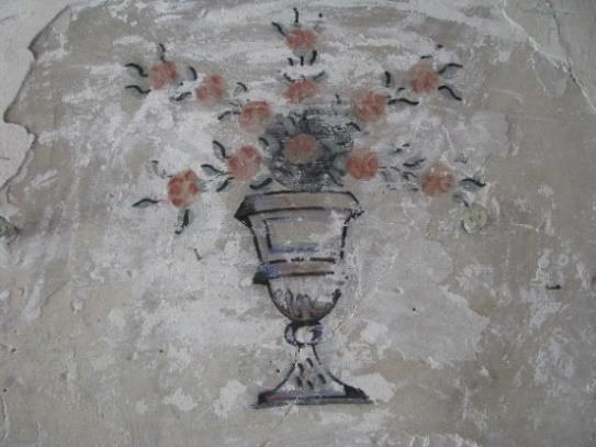 Duvarlarda Vazolu Çiçek Motifi Resim 41.