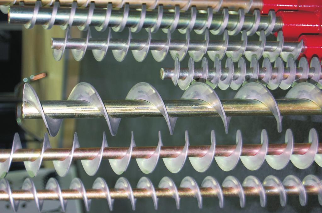 SCREW Firmamýz mühendisliðinde imalatýný CEMA standartlarýnda yaptýðýmýz helezon konveyörler, feeder(besleyiciler) her türlü proseste çalýþacak yaprak ve gövde seçeneklerine sahiptir.