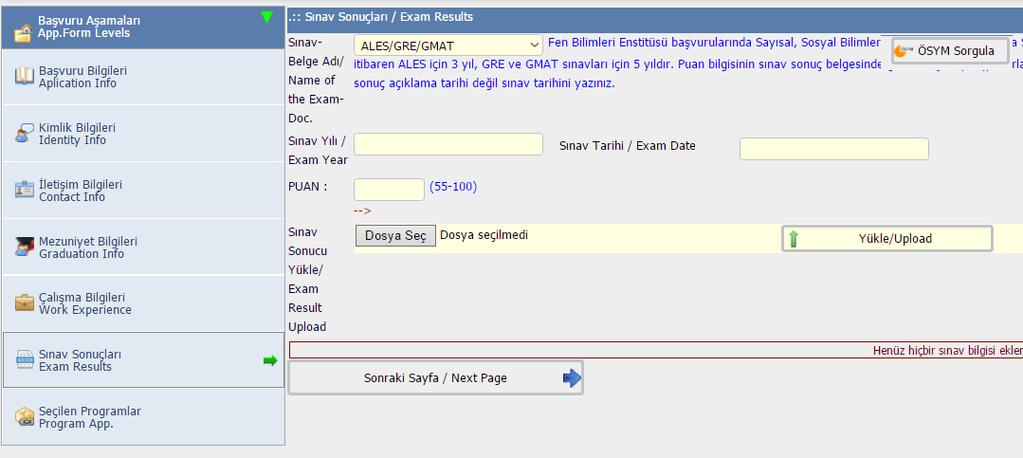 9. Başvuru Aşamaları /