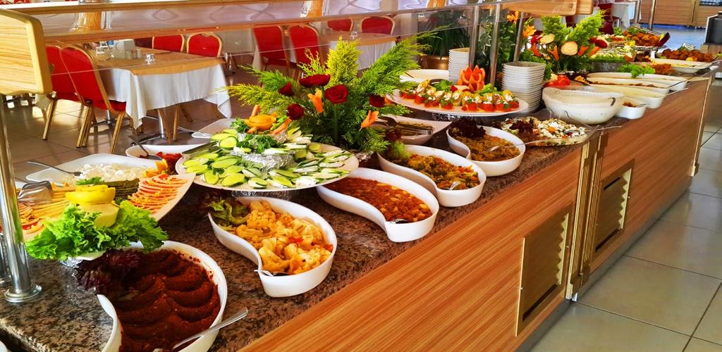 You can taste the dishes of Turkish and world cuisine