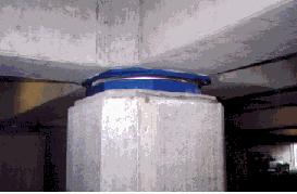1 Şekil 3.11 de bodrum kat kolonun üst ucuna yerleştirilmiş sürtünmeli sarkaç izolatörler gösterilmektedir.