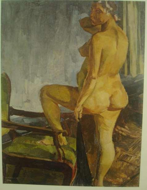 424 Resim 13: Zeki Kocamemi, Çıplak, 1941, 93x72 cm.