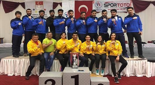 Üniversite takımımız son 3 yılda olduğu gibi Türkiye Şampiyonluğunu kaptırmadı.