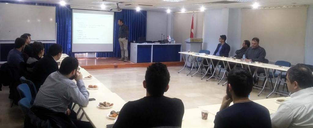13 Ekim 2016 20 Ekim 2016 Atılım Üniversitesi Bilgisayar Mühendisliği öğrencilerine yönelik olarak oda tanıtım ve mesleki bilgilendirme sunumu yapıldı.