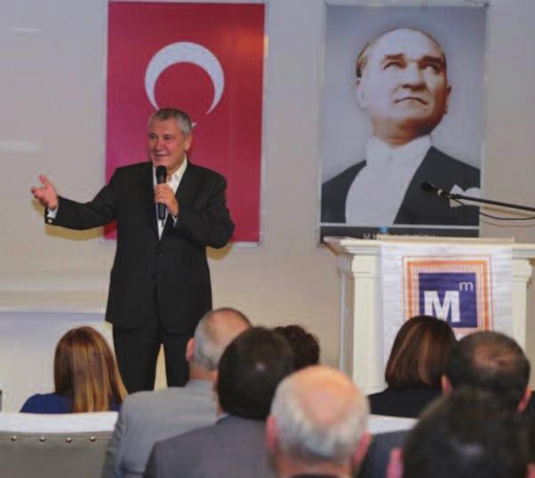 İSMMMO Başkan Yardımcısı Turgay Kanarya ise mesleki anlamda büyük bir gelişme olan Haksız Rekabetle Mücadele Yazılımı ile ilgili ilçelerde bilgi