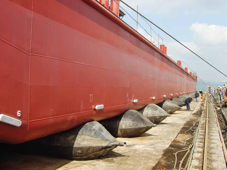 Class Bureau Veritas The barge carries 4 tons load