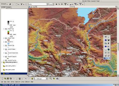 Bölüm 5: Veri Görüntüleme Fonksiyonlari (Uygulama 4) ArcMAP de Data Frame Properties, General, Data Frame, Fonksiyonlari ArcMap de olusturacagimiz bir mxd projesinde, birbirleri ile iliskili olmayan,