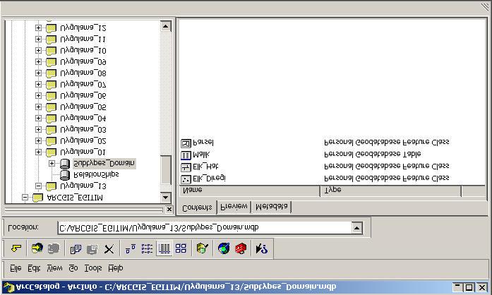 Bölüm 14: Diger GeoDatabase Fonksiyonlari (Uygulama 13) Subtypes, Domain, Relationships, RasterCatalog ve Raster DataSet Uygulamalari, Bu bölümde ArcView, ArcEditor ve ArcInfo lisanslari ile