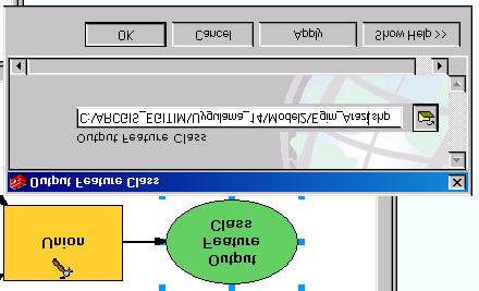 shp ve Arazi.shp dosyalarini seçerek model sayfasina ekleyiniz. Bu ik katamn üzerinde mous un sag tusuna basarak model parametresi olarak set ediniz.