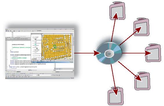 ArcGIS Engine Nedir? ArcGIS Engine, düzenlenmis geleneksel uygulamalari gelistirmek için, CBS unsurlarina eklenebilir kapsamli bir kütüphanedir.