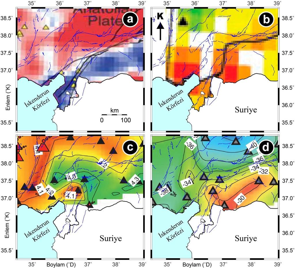 GPS ölçümleri Türkoğlu-Antakya segmentinin güncel kayma hızının ortalama 6.8±0.3 mm/yıl olduğunu göstermektedir (Reilinger vd., 2006; Emre vd., 2010).