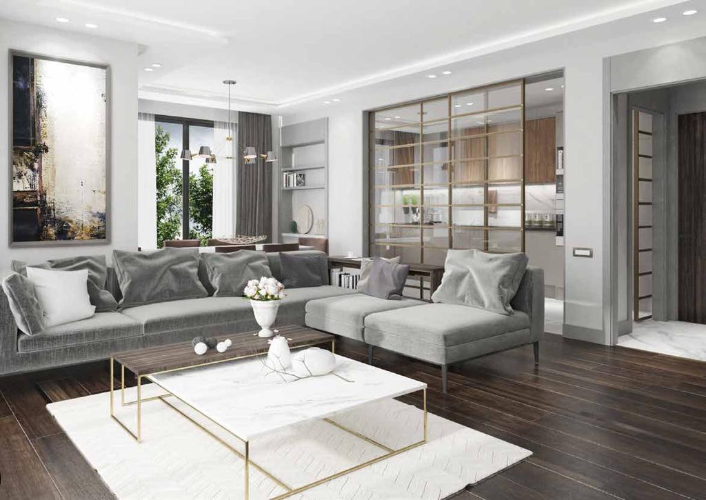 İddialı, şık ve mükemmel özelliklere sahip 170 m² 4+1 ve loft daire seçenekleriyle SOHO