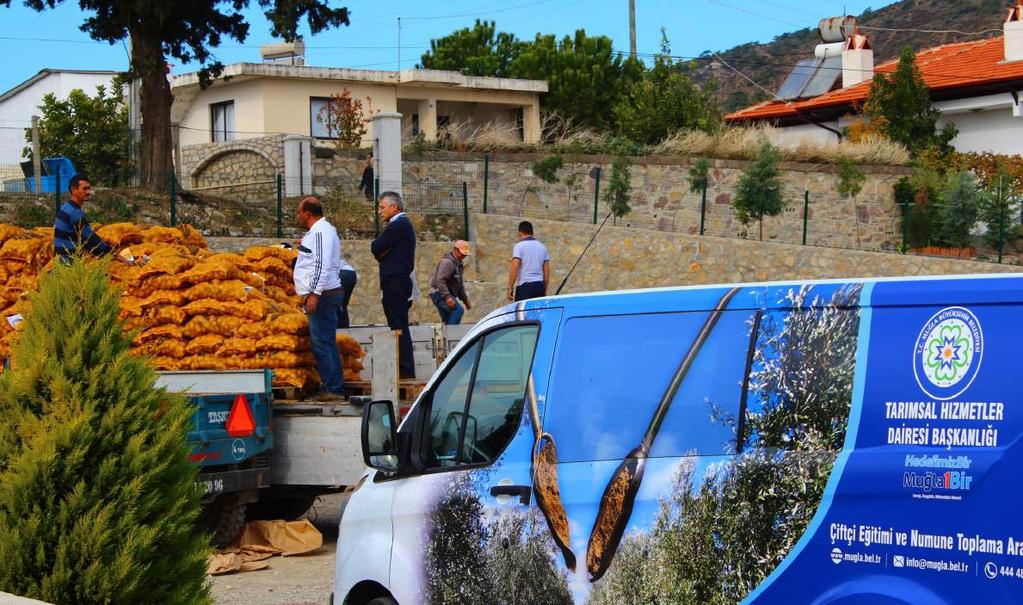 Toprağını Satma Ürününü Sat Patates Tohumluğu destekleme projesi kapsamında 2 Bin 150