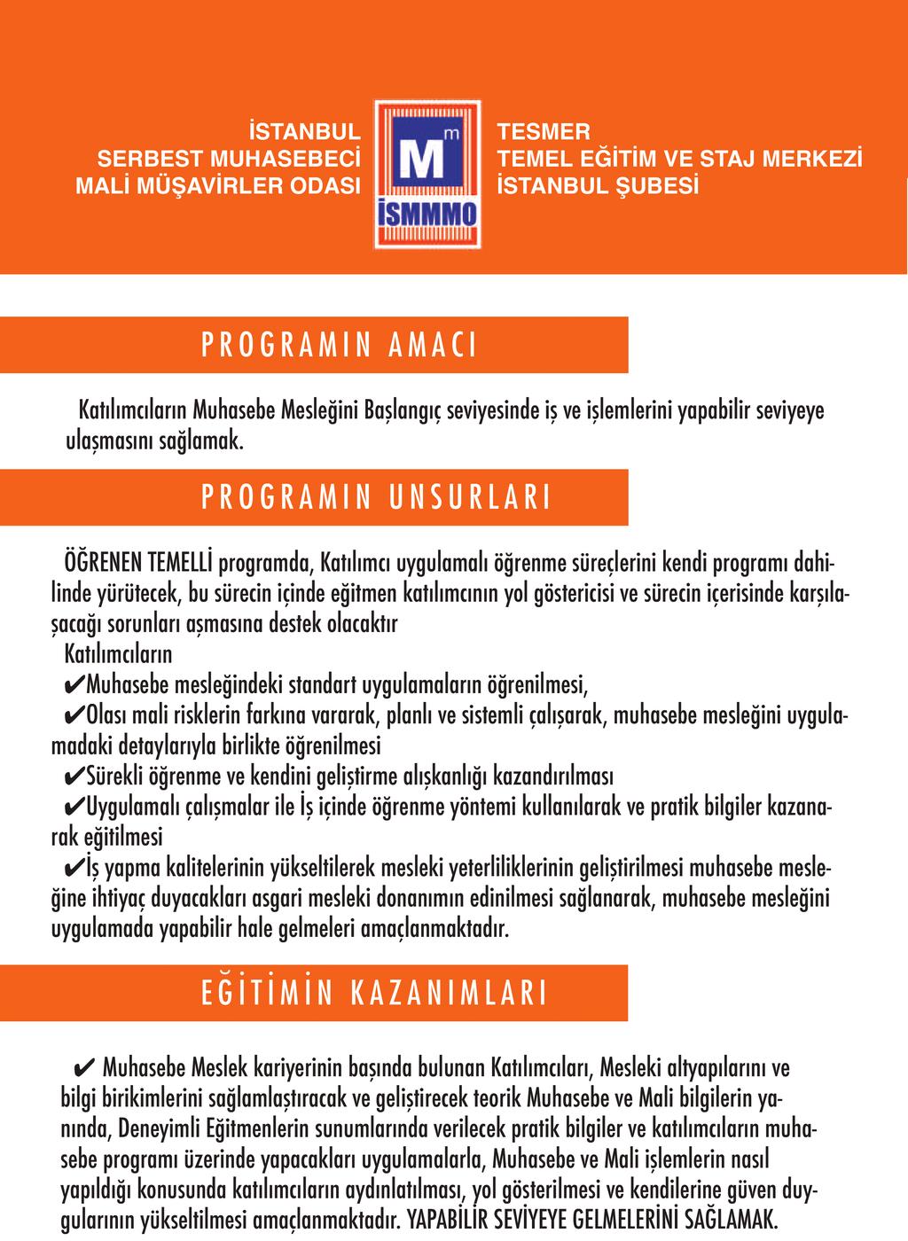 PROGRAMIN AMACI PROGRAMIN