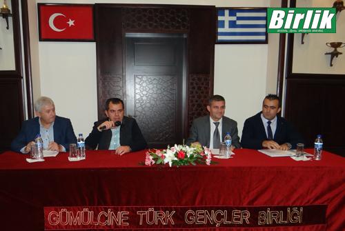Batı Trakya Köyler Ansiklopedisi Gümülcine Türk Gençler Birliği nde tanıtıldı.