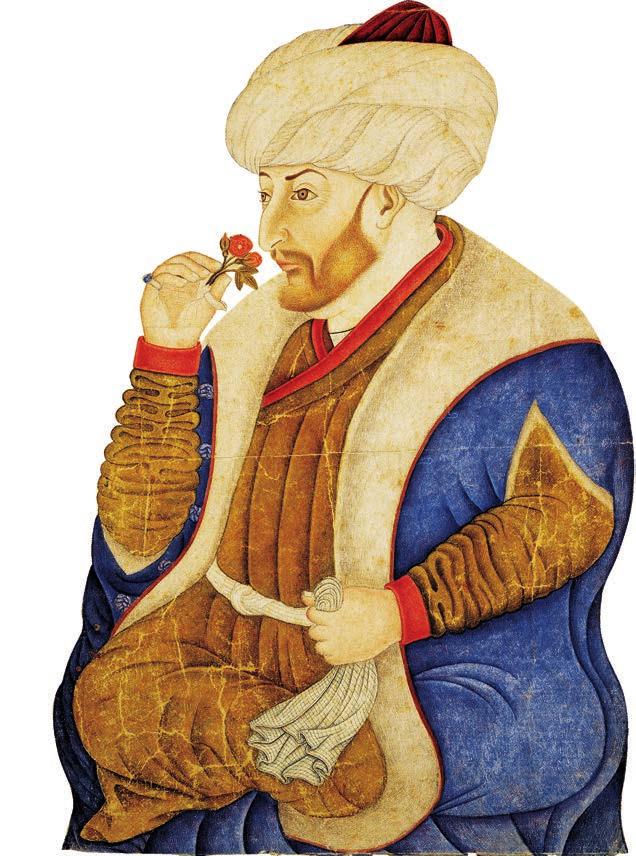 Ders 05 Osmanlı Devleti Yeni Başkentinde II. Mehmet (Fatih) Dönemi (1451 1481) Avrupa da tanınan adı: Grand Turco (Büyük Türk) Devrinin en büyük alimlerinden birisidir. Yedi dil bilirdi.