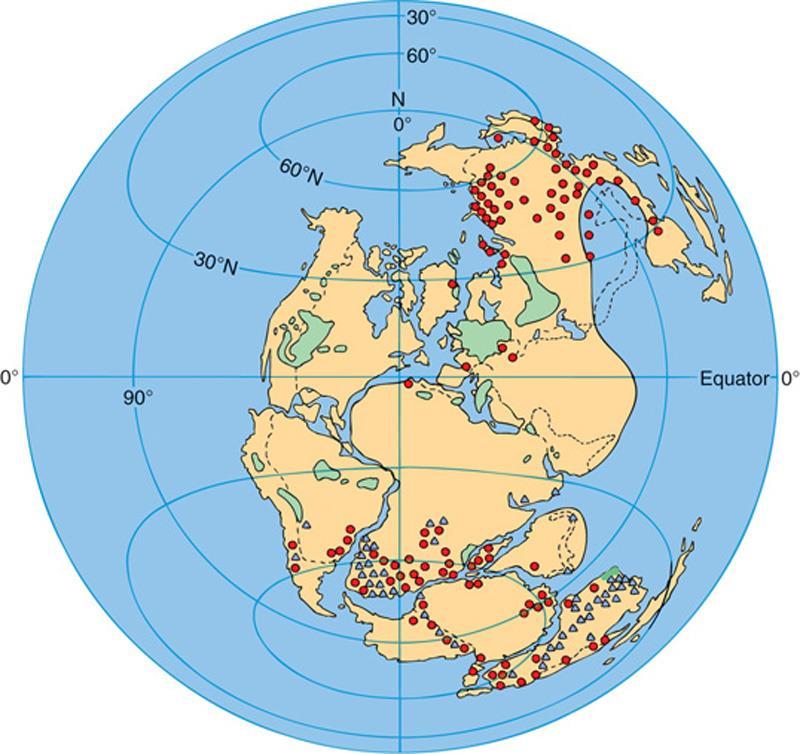 PERMİYEN İKLİMİ 250 my önce Permiyen döneminde sedimanter kayaçların iklim göstergeleri.