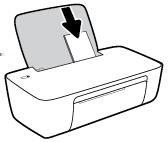 2. Kağıt genişliği kılavuzunu sola kaydırın. 3. Bir veya daha fazla zarfı giriş tepsisinin en sağına yerleştirin ve zarf destesini durana dek aşağı doğru kaydırın.