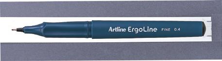 YAZI KALEMLERİ ARTLINE EK-200 FINE 0.4 Reçine uçlu yazı ve çizim kalemi.
