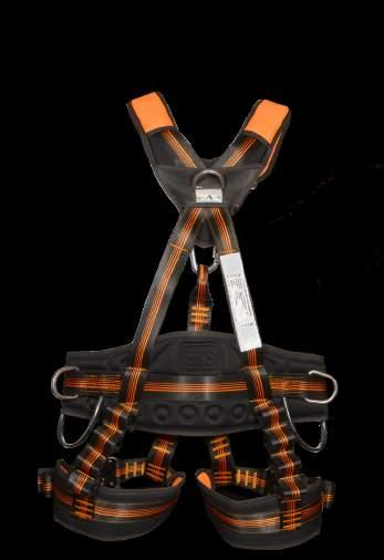Harness 4mm sac tokalı 4 bağlantı noktalı paraşüt tipi emniyet kemeridir. D halkaları 6 mm sac olup 45mm polyester kolondan yapılmıştır.