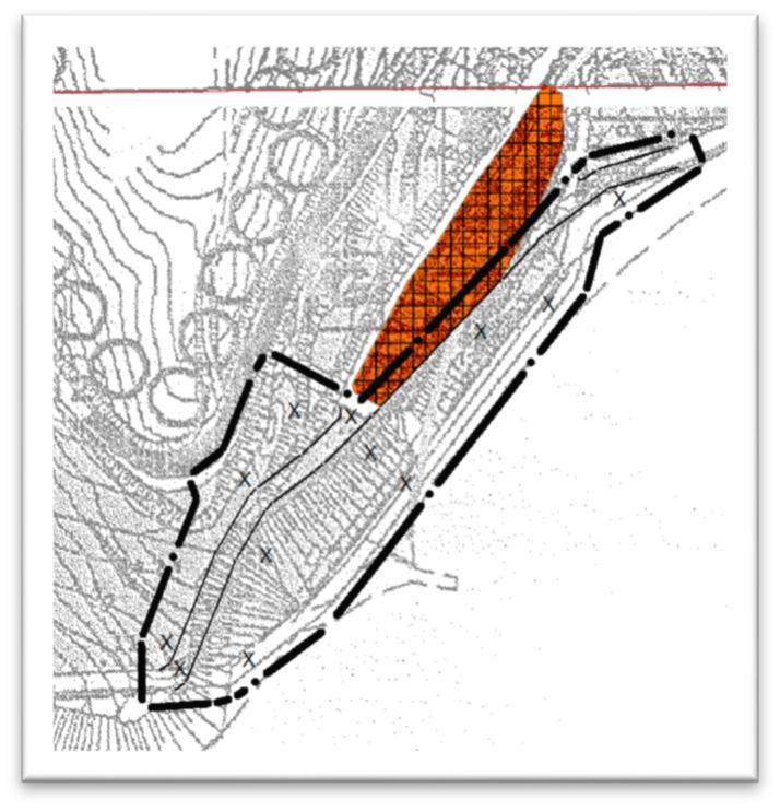 Bu doğrultuda yaklaşık 2600 m 2 park alanı Teknik Alt Yapı Alanı olarak planlanmıştır.