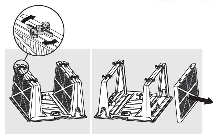 6.2 Filtre Torbasının Tekrar Takılması Filtre torbasını çerçevenin