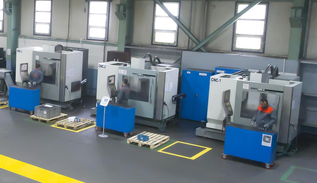 MAKİNA PARKURU MAKİNA PARKURU DMC 1035 V 3 EKSEN İȘLEME MERKEZİ DMC 1035 V 3 VERTICAL PROCESSING CENTER 3 AXIS DMC 1035 V 3 EKSEN İȘLEME