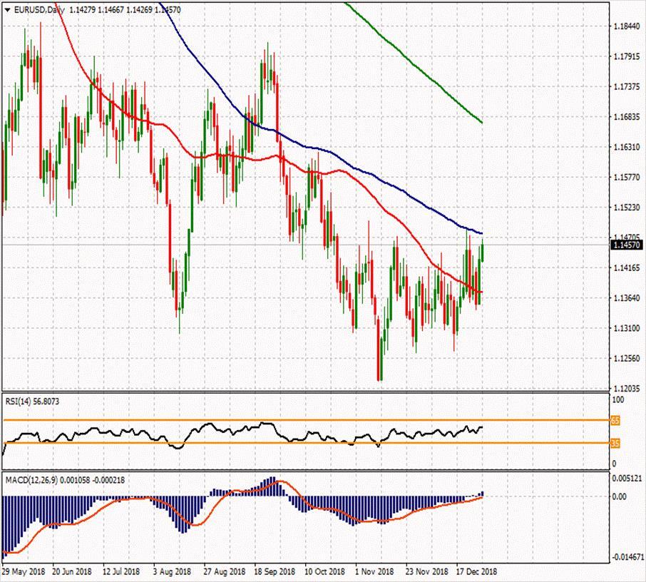 EUR/USD 28 Aralık 2018 Haftanın ikinci direnci Günün ikinci direnci 1.1514 1.15373 Haftanın ilk direnci 1.14837 Haftanın Pivot Noktası Günün ilk direnci 1.14133 1.1472 1.1412 Günün Pivot Noktası 1.