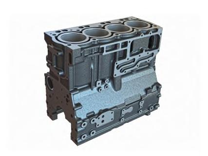 Şekil 1. Motor Bloğu Piston: Motor bloğunun içindeki silindirlerde yer alan ve aşağı-yukarı yönlü hareket eden parçadır.
