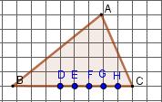 Bu durumda [AD] doğru parçası ise A açısının açıortay doğrusu olur. İkizkenar üçgenlerde eş kenarlar arasındaki açıdan çizilen açıortay hem yükseklik hem de kenar ortay uzunluğudur.
