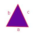 ) İki kenarı ve bu kenarlar arasındaki açısı bilinen bir üçgen çizilebilir. Örnek: Yukarıda verilen dik üçgenin en uzun kenarını bulalım.