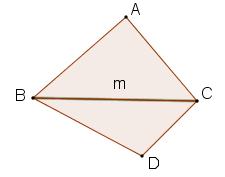 A) B) C) 4 D) 5 ) Şekilde [AB]=4 cm, [AC]=5 cm, [BD]= cm, [CD]=6cm olduğuna göre [BC] kenarı kaç farklı tamsayı değeri alır?