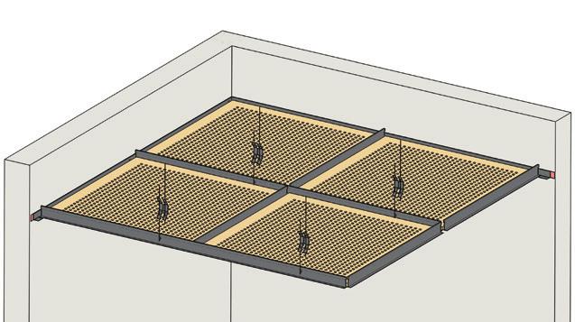 Ağırlık (kg/m ),5 mm Aypan a göre m TAVAN İÇİN MALZEME KULLANIM MİKTARLARI** ASKI ÇUBUK ARALIĞI 80 cm BİRİM Levha (,5 mm),05 m T Ana Taşıyıcı Profil 300 / 00 mm ( 38xx0,3mm) 0,83 mt T Tali Taşıyıcı