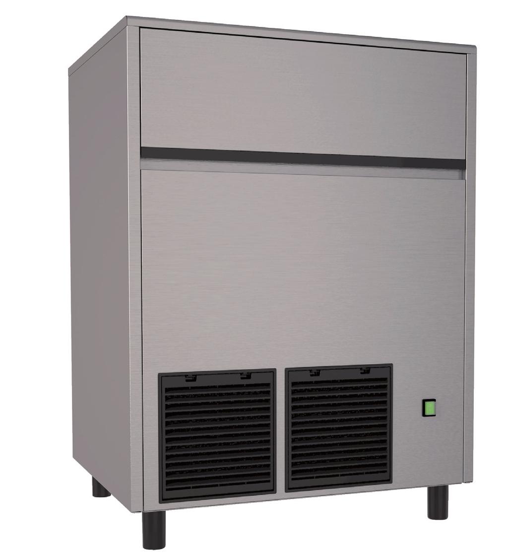FR90 LSI Üretim Kapasitesi (kg/24h) Production Capacity (kg/24h) Depolama Kapasitesi (kg) Storage Capacity (kg) Buz Tipi Ice Type Soğutma Sistemi Cooling System İklim Sınıfı Climate Class Soğutucu