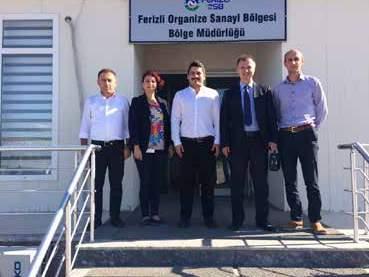 teknik kolej kurulması çalışması kapsamında KÜSİ temsilcileri ile birlikte Sakarya Ferizli OSB Müdürlüğü ziyaret edildi.