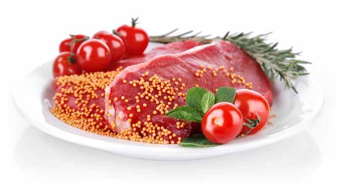 Kırmızı Et Sağlıklı Beslenme İçin Vazgeçilmez İnsanoğlu yaklaşık 3 milyon yıldır kırmızı et yiyor İnsanoğlunun avcılığa geçişiyle birlikte beslenmesinde önemli yer tutan kırmızı etin düzenli